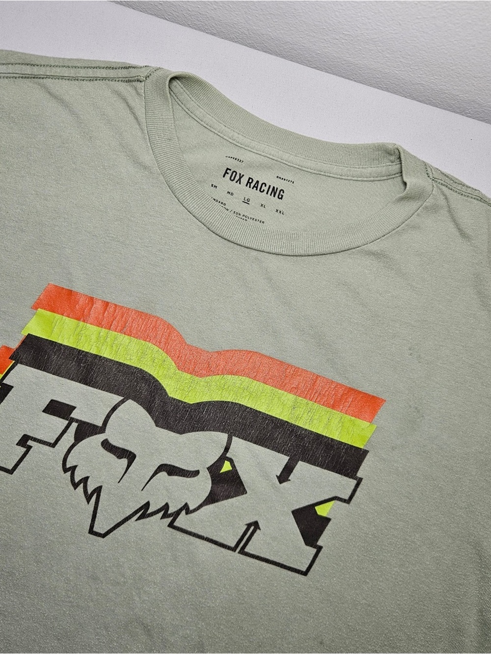 Fox Racing Green Graphic Tee – Men’s Large